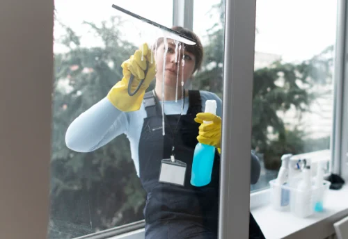 Nettoyage de vitres intérieures et extérieures à Paimpont